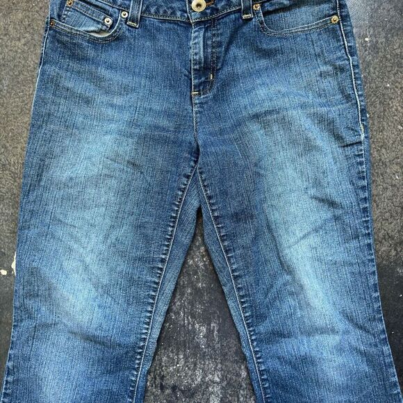 DKNY SOHO Denim Blue Jeans Womens Size 6 Light Wash Medium Wash Preppy - Picture 7 of 16